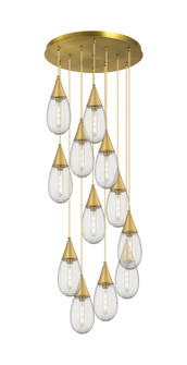 Downtown Urban LED Pendant in Brushed Brass (405|1264501PBBG4506SCL)