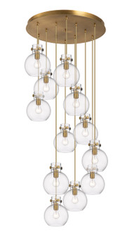 Downtown Urban 12 Light Pendant in Brushed Brass (405|1264101PSBBG4108CL)
