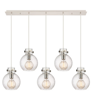 Newton Three Light Linear Pendant in Polished Nickel (405|1254101PSPNG4108SDY)