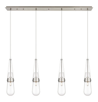 Downtown Urban LED Linear Pendant in Brushed Satin Nickel (405|1244521PSNG4524CL)