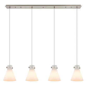 Downtown Urban Two Light Linear Pendant in Brushed Satin Nickel (405|1244101PSSNG4118WH)