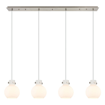 Newton LED Linear Pendant in Brushed Satin Nickel (405|1244101PSSNG4108WH)