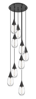 Downtown Urban LED Pendant in Matte Black (405|1194501PBKG4506CL)