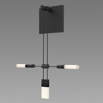 Suspenders One Light Wall Sconce in Satin Black (69|S1L02KJFXXXX12HC02)
