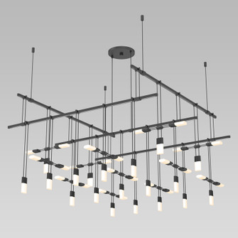 Suspenders Seven Light Pendant in Satin Black (69|S1H36KRR180612SC02)