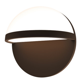 Mezza Vetro LED Wall Sconce in Textured Bronze (69|747372WL)
