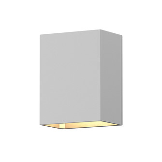 Box LED Wall Sconce in Textured White (69|734098WL)