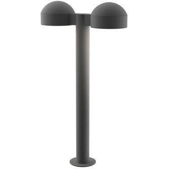 REALS LED Bollard in Textured Gray (69|7307DCPL74WL)