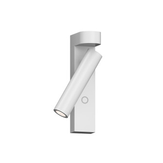 Haim LED Wall Lamp in Textured White (69|336198)