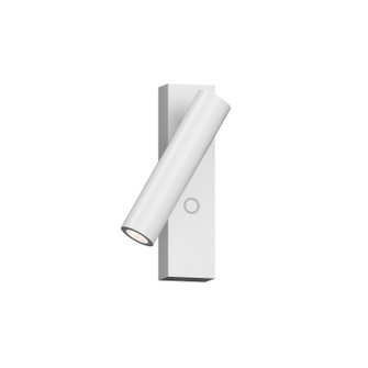 Haim LED Wall Lamp in Textured White (69|336098)