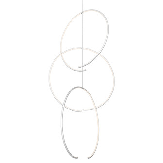 Torc LED Pendant in Satin White (69|315303)