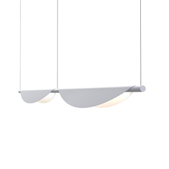 Tela LED Pendant in Dove Gray (69|312218)