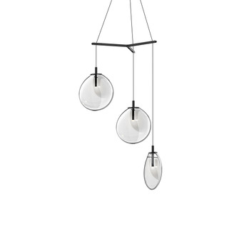 Cantina LED Pendant in Satin Black (69|299525CMED)