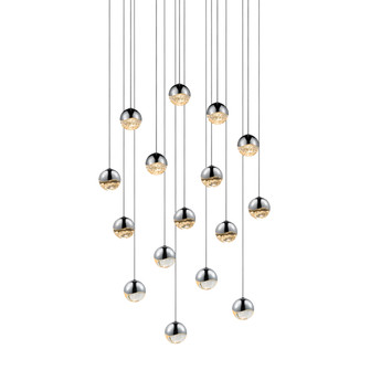 Grapes LED Pendant in Polished Chrome (69|292301SML)