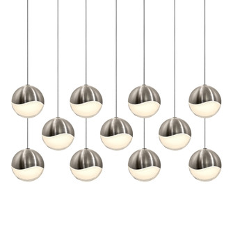 Grapes LED Pendant in Satin Nickel (69|292213LRG)