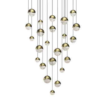 Grapes LED Pendant in Brass Finish (69|291814AST)