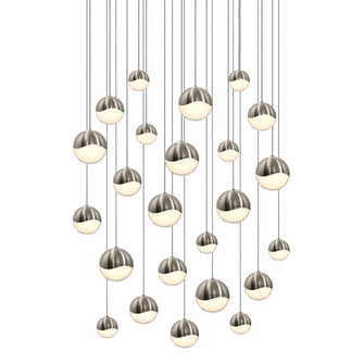 Grapes LED Pendant in Satin Nickel (69|291813AST)