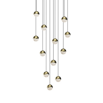 Grapes LED Pendant in Brass (69|291714SML)
