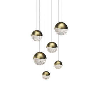 Grapes LED Pendant in Brass (69|291514AST)