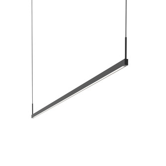 Thin-Line LED Pendant in Satin Black (69|281825627)