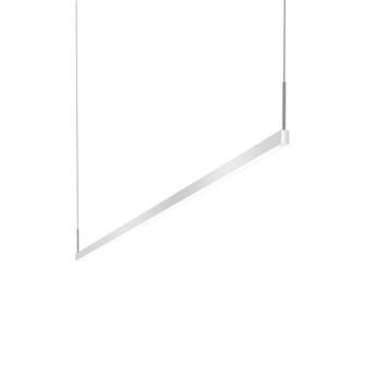 Thin-Line LED Pendant in Bright Satin Aluminum (69|2818166)