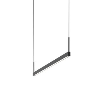 Thin-Line LED Pendant in Satin Black (69|2816253)