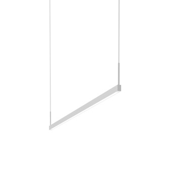 Thin-Line LED Pendant in Satin White (69|281603435)