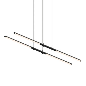 Tik-Tak LED Pendant in Satin Black (69|280125)
