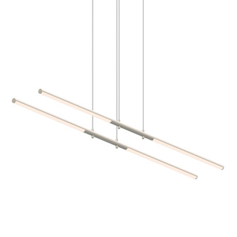 Tik-Tak LED Pendant in Satin Nickel (69|280113)