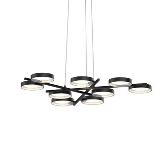 Light Guide Ring LED Pendant in Satin Black (69|265625W)
