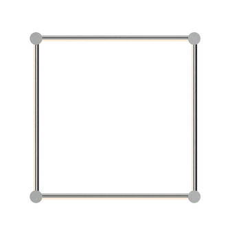 Purolinear 360 LED Wall Bar in Satin Chrome (69|23QSCSR22R120PHA)