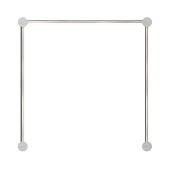 Purolinear 360 LED Wall Bar in Satin Chrome (69|23QSCN122R120PHA)