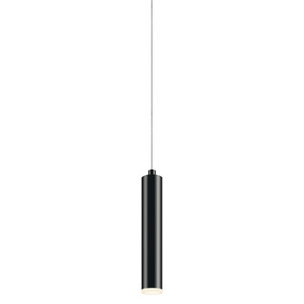 Micro Tube LED Pendant in Satin Black (69|239025)