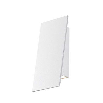 Angled Plane LED Wall Sconce in Textured White (69|236198WL)