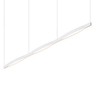 Ola LED Pendant in Satin White (69|22QWCL03120PHA)