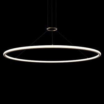 Luna LED Pendant in Brass Finish (69|223514)