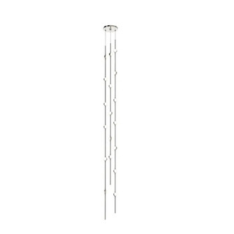 Constellation LED Pendant in Satin Nickel (69|216113WT27)