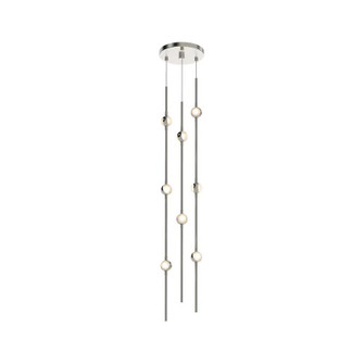 Constellation LED Pendant in Satin Nickel (69|216113CS27)