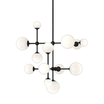 Sabon LED Pendant in Satin Black (69|206425)