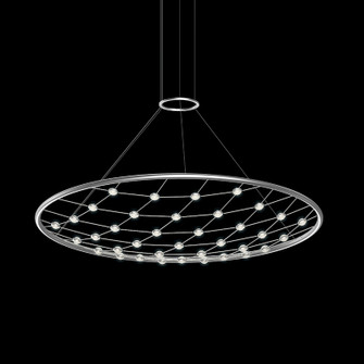 Constellation LED Pendant in Bright Satin Aluminum (69|189816C)