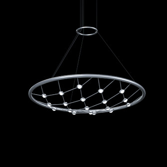 Constellation LED Pendant in Bright Satin Aluminum (69|189716C)