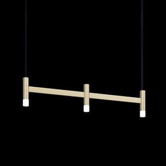 Systema Staccato LED Linear Pendant in Brass Finish (69|178314)