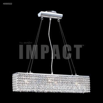 Contemporary Three Light Bar Light in Silver (64|40583S22)