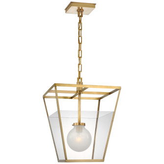 Illume LED Lantern in Antique Brass (268|RB5102ABCG)