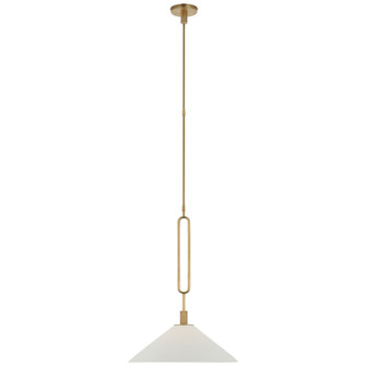 Argo LED Pendant in Antique Brass (268|RB5061ABBSQ)