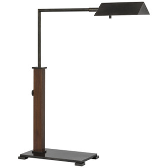 Copse LED Desk Lamp in Bronze and Dark Walnut (268|RB3005BZDW)