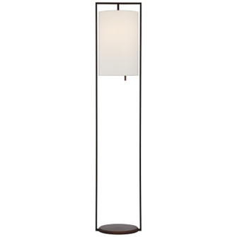 Zenz LED Floor Lamp in Warm Iron and Dark Walnut (268|RB1130WIDWL)