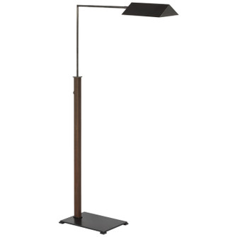 Copse LED Floor Lamp in Bronze and Dark Walnut (268|RB1005BZDW)