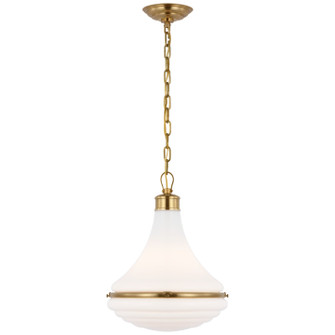 Wesley LED Pendant in Hand-Rubbed Antique Brass (268|AL5070HABWG)