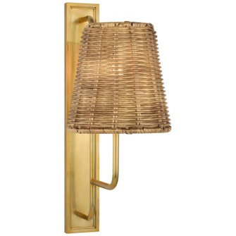 Rui LED Wall Sconce in Hand-Rubbed Antique Brass (268|AL2061HABNTW)
